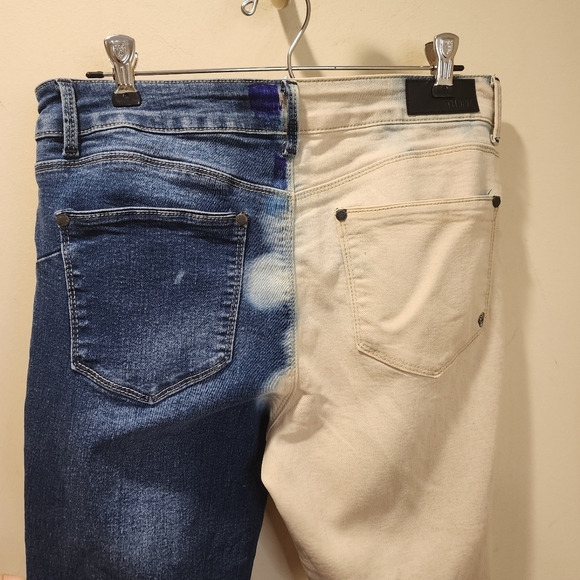 THORN Two Tones High Rise Skinny Jeans Size 8 - Picture 2 of 14